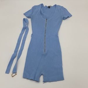 Baby Blue Summer Romper